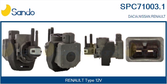 Convertitore pressione, controllo gas scarico SANDO SPC71003.1