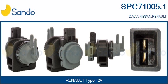 Convertitore pressione, controllo gas scarico SANDO SPC71005.1