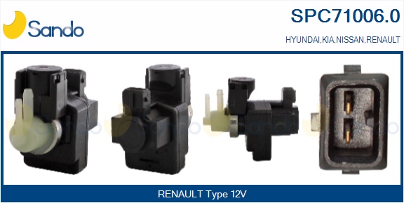 Convertitore pressione, controllo gas scarico SANDO SPC71006.0