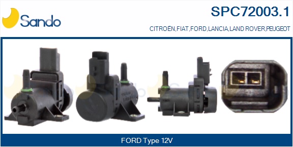 Convertitore pressione, controllo gas scarico SANDO SPC72003.1