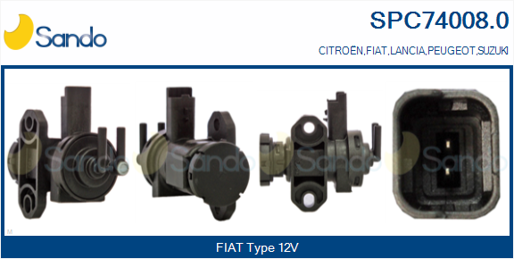 Convertitore pressione, controllo gas scarico SANDO SPC74008.0