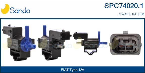 Convertitore pressione, controllo gas scarico SANDO SPC74020.1