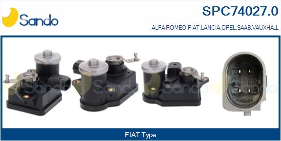 Regolatore, valvole di torsione(collett. aspiraz.) SANDO SPC74027.0