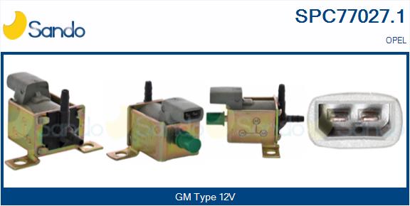 Convertitore pressione, controllo gas scarico SANDO SPC77027.1