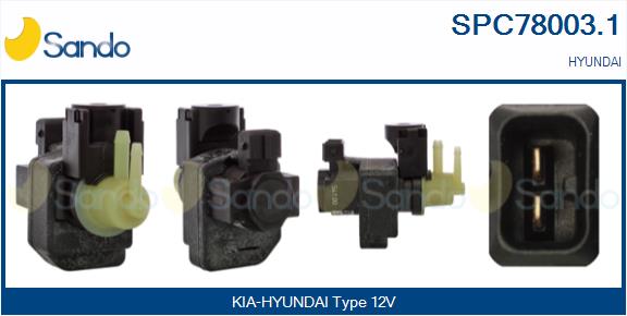 Convertitore pressione, controllo gas scarico SANDO SPC78003.1