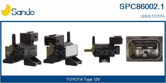 Convertitore pressione, controllo gas scarico SANDO SPC86002.1