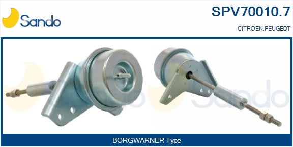 Elemento di regolazione, turbocompressore SANDO SPV70010.7