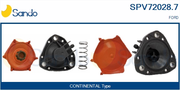 Elemento di regolazione, turbocompressore SANDO SPV72028.7