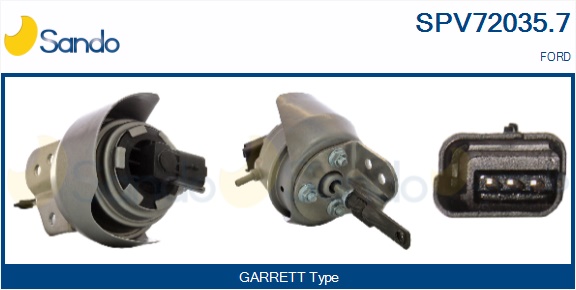 Elemento di regolazione, turbocompressore SANDO SPV72035.7