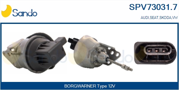 Elemento di regolazione, turbocompressore SANDO SPV73031.7