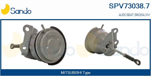 Elemento di regolazione, turbocompressore SANDO SPV73038.7