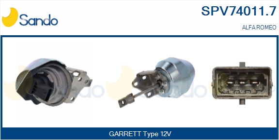 Elemento di regolazione, turbocompressore SANDO SPV74011.7