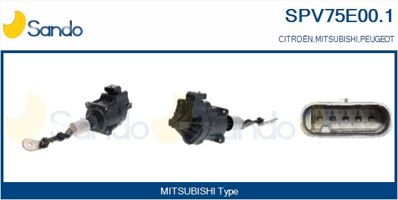 Elemento di regolazione, turbocompressore SANDO SPV75E00.1