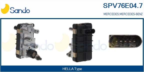 Elemento di regolazione, turbocompressore SANDO SPV76E04.7