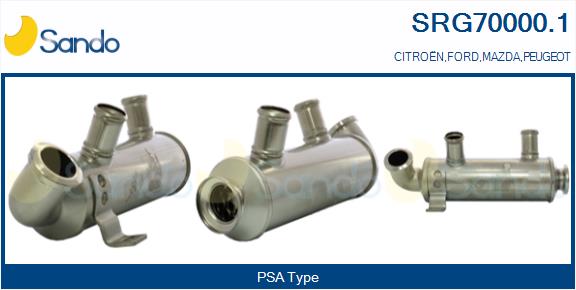 Radiatore, ricircolo gas scarico SANDO SRG70000.1