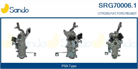 Radiatore, ricircolo gas scarico SANDO SRG70006.1