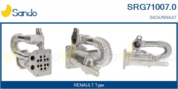 Radiatore, ricircolo gas scarico SANDO SRG71007.0