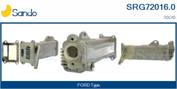 Radiatore, ricircolo gas scarico SANDO SRG72016.0