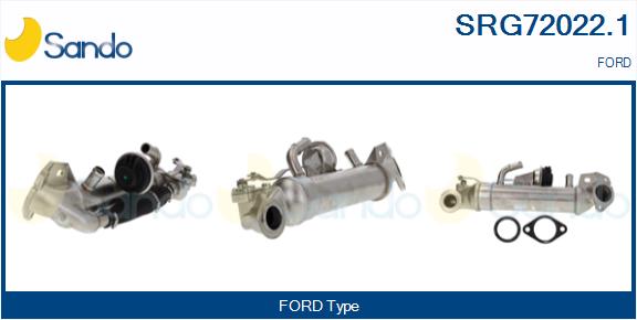 Radiatore, ricircolo gas scarico SANDO SRG72022.1