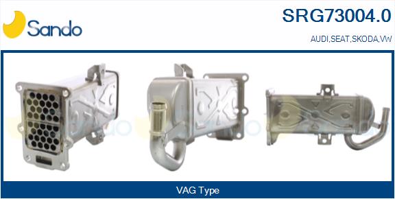 Radiatore, ricircolo gas scarico SANDO SRG73004.0