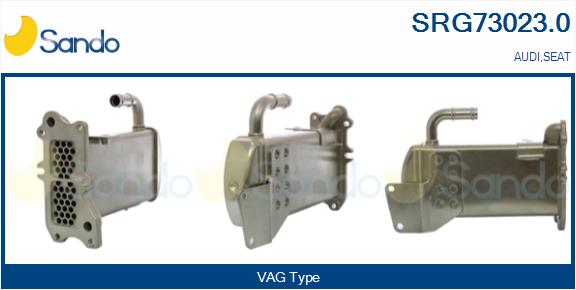 Radiatore, ricircolo gas scarico SANDO SRG73023.0
