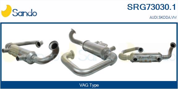 Radiatore, ricircolo gas scarico SANDO SRG73030.1