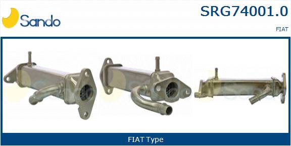  RADIATORE RICIRCOLO GAS SCARICO FIAT