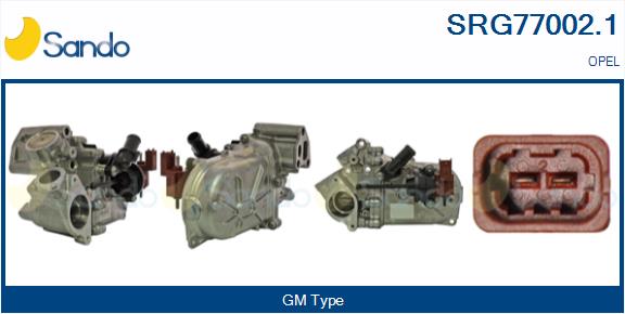Radiatore, ricircolo gas scarico SANDO SRG77002.1