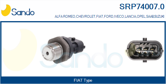 Valvola regolazione,quantita' carburante (sist. common rai) SANDO SRP74007.0
