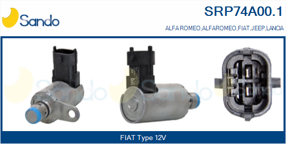 Valvola pressione olio SANDO SRP74A00.1