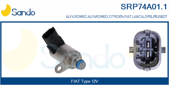 Valvola comando, regolazione albero a camme SANDO SRP74A01.1