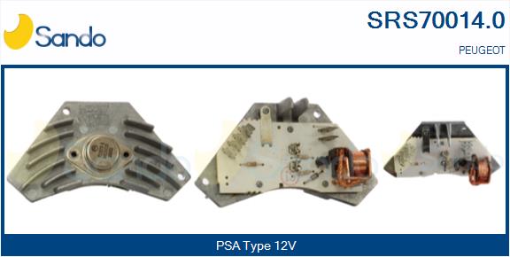 Resistenza, ventilatore abitacolo SANDO SRS70014.0