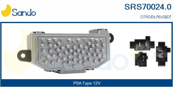 Resistenza, ventilatore abitacolo SANDO SRS70024.0