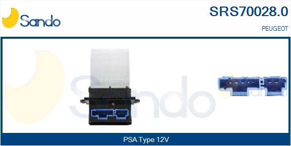 Resistenza, ventilatore abitacolo SANDO SRS70028.0