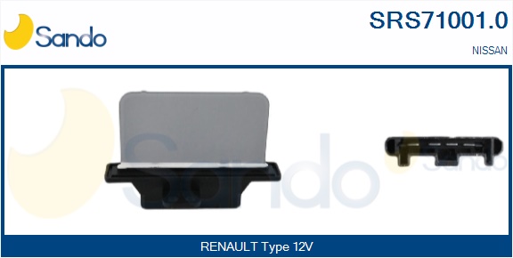 Resistenza, ventilatore abitacolo SANDO SRS71001.0