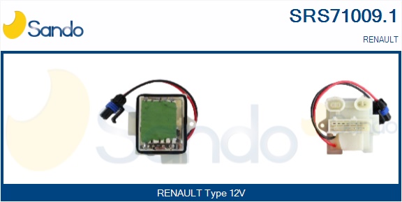 Resistenza, ventilatore abitacolo SANDO SRS71009.1