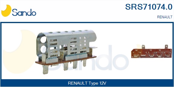 Resistenza, ventilatore abitacolo SANDO SRS71074.0