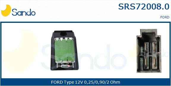 SANDO RESISTORE_VENTOLA ABITACOLO