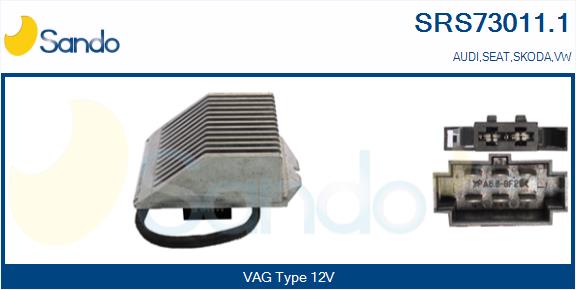 Resistenza, ventilatore abitacolo SANDO SRS73011.1
