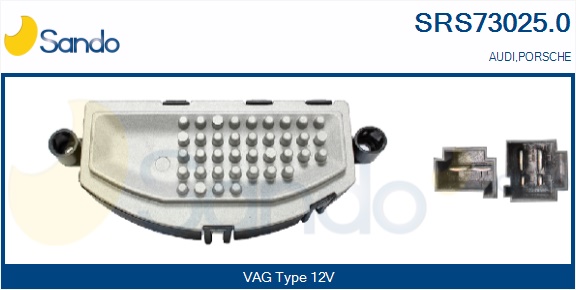 Resistenza, ventilatore abitacolo SANDO SRS73025.0
