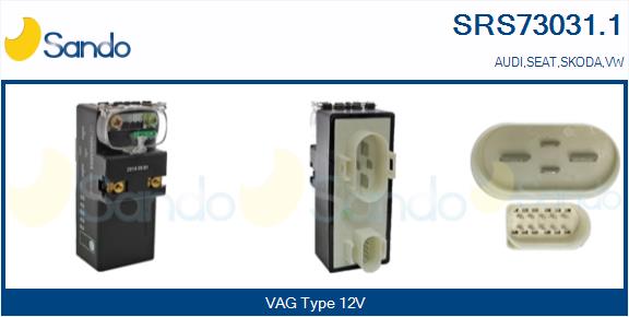 Centralina, climatizzatore SANDO SRS73031.1
