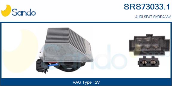 Centralina, climatizzatore SANDO SRS73033.1