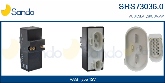 Resistenza, ventilatore abitacolo SANDO SRS73036.0