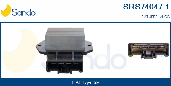 Resistenza, ventilatore abitacolo SANDO SRS74047.1