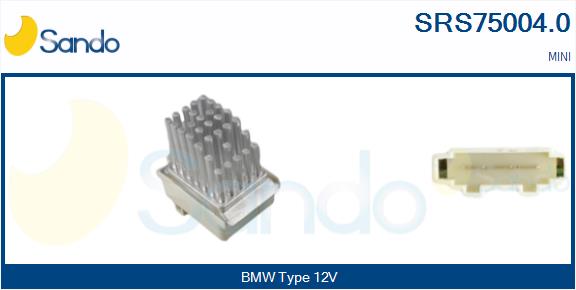 Resistenza, ventilatore abitacolo SANDO SRS75004.0