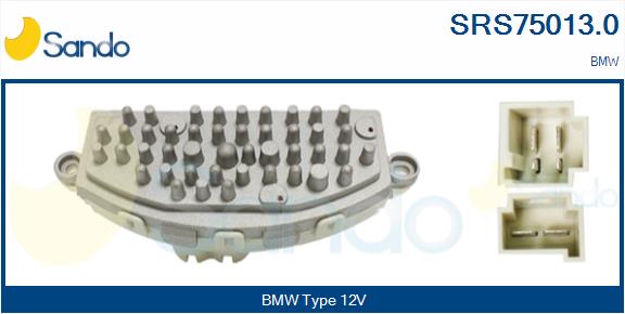Resistenza, ventilatore abitacolo SANDO SRS75013.0