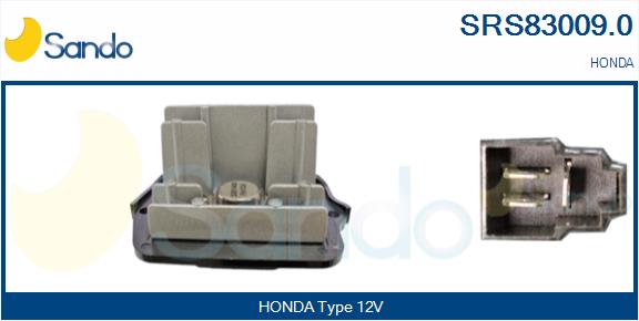 Resistenza, ventilatore abitacolo SANDO SRS83009.0