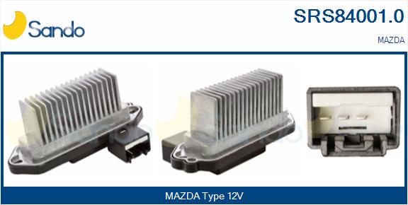 Resistenza, ventilatore abitacolo SANDO SRS84001.0