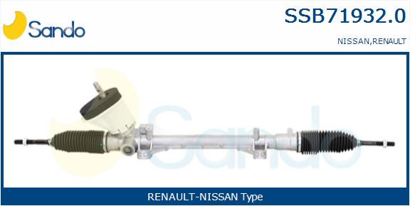 SCATOLA GUIDA NISSAN