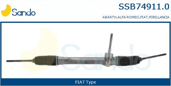 SANDO SCATOLA GUIDA ABARTH